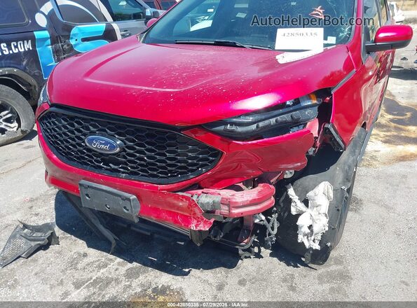 2FMPK4J90MBA37045 2021 FORD EDGE Red Вид спереду
