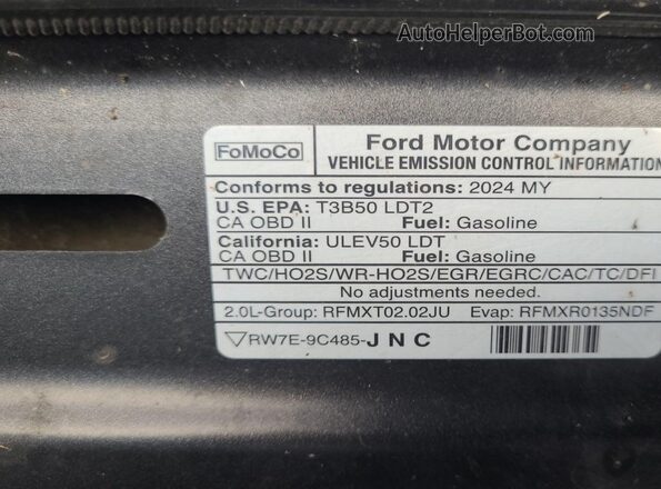 2FMPK4J93RBA60648 2024 FORD EDGE  Սալոնի 360 աստիճան տեսք