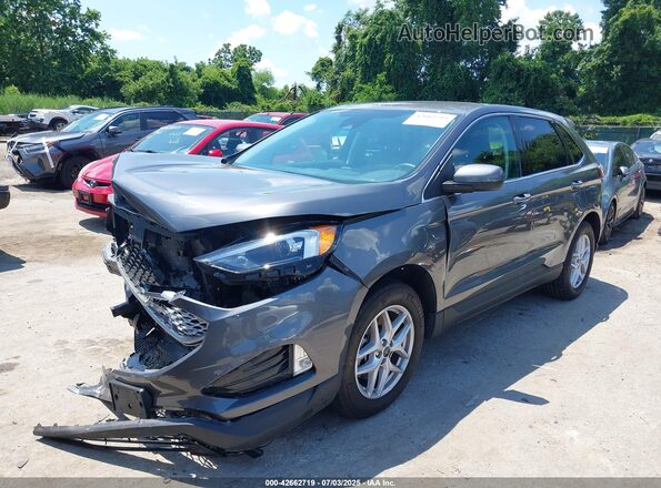 2FMPK4J95PBA07642 2023 FORD EDGE Gray Front left
