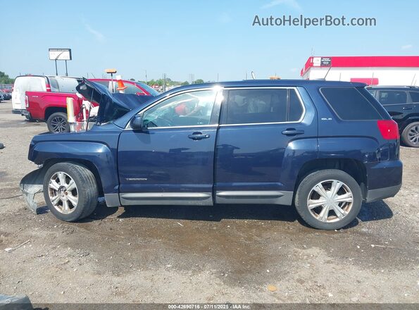 2GKALMEK4H6333242 2017 GMC TERRAIN Blue 
