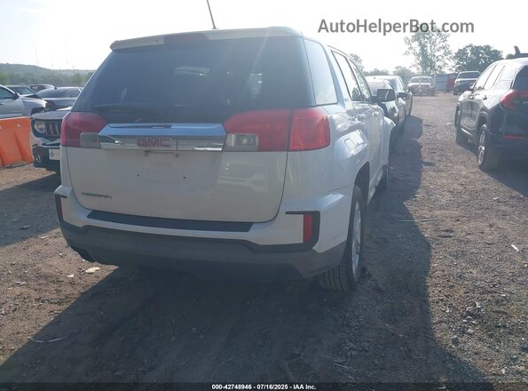 2GKALMEK5H6337848 2017 GMC TERRAIN White Tył prawy