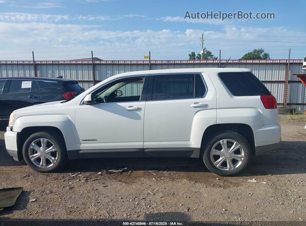 2GKALMEK5H6337848 2017 GMC TERRAIN White Widok wnętrza z tyłu