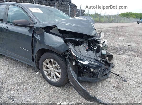 2GNAXHEVXM6123053 2021 CHEVROLET EQUINOX Gray 
