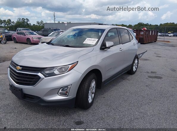 2GNAXJEV0J6220944 2018 CHEVROLET EQUINOX Silver Przód lewy