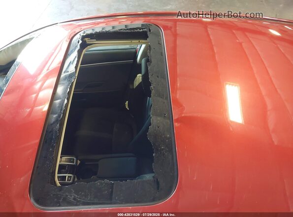 2HGFC1F32MH700405 2021 HONDA CIVIC Red Սալոնի հետևի տեսք