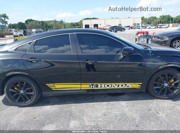 2HGFC1F71MH702777 2021 HONDA CIVIC Black Rear interior view