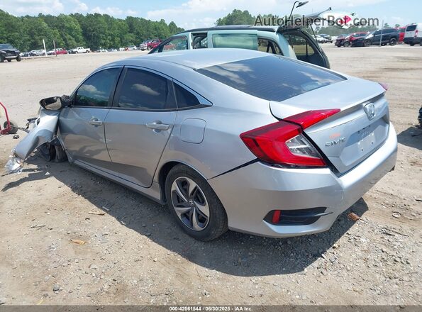 2HGFC2F65MH529715 2021 HONDA CIVIC Silver Tył lewy