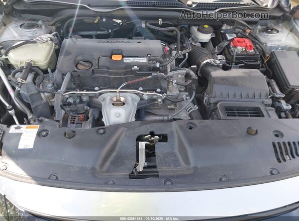 2HGFC2F65MH529715 2021 HONDA CIVIC Silver Widok z tyłu