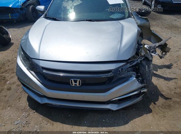 2HGFC2F65MH529715 2021 HONDA CIVIC Silver Widok zestawu wskaźników