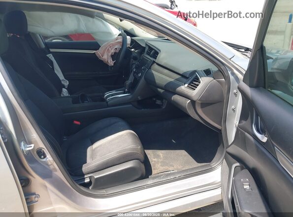 2HGFC2F65MH529715 2021 HONDA CIVIC Silver Widok wnętrza z przodu