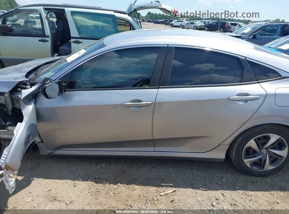 2HGFC2F65MH529715 2021 HONDA CIVIC Silver Widok wnętrza 360 stopni