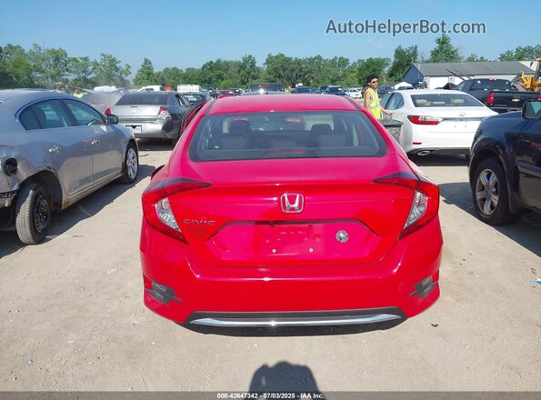 2HGFC2F67MH529313 2021 HONDA CIVIC Red 