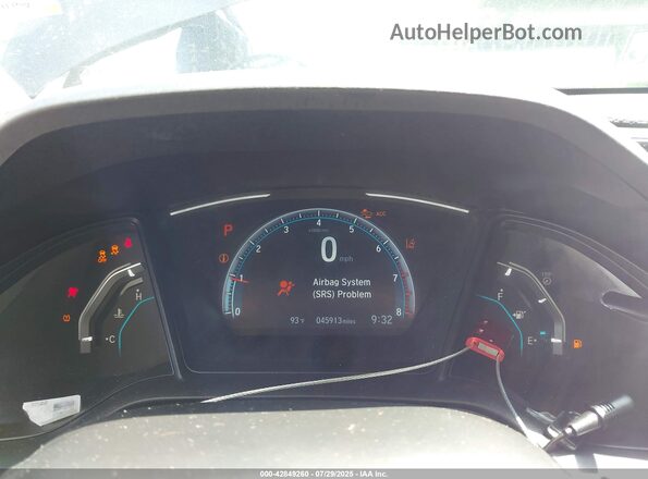 2HGFC2F68MH548470 2021 HONDA CIVIC Black Հետևի նստատեղերի տեսք