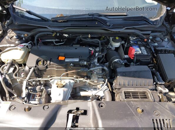 2HGFC2F68MH548470 2021 HONDA CIVIC Black Հետևի տեսք