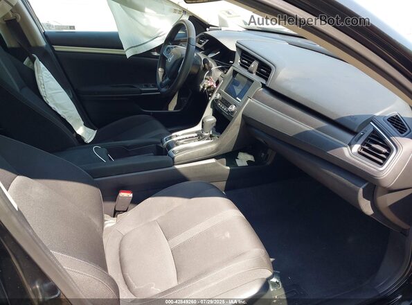 2HGFC2F68MH548470 2021 HONDA CIVIC Black Սալոնի դիմացի տեսք