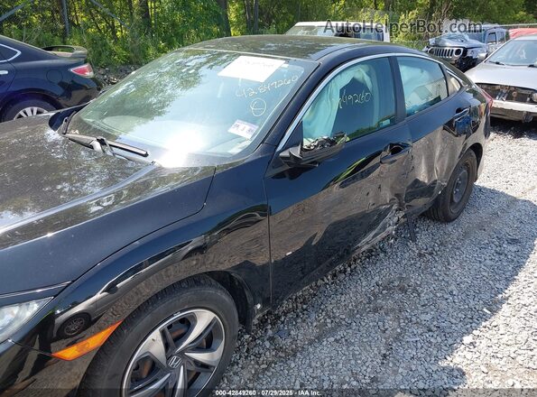 2HGFC2F68MH548470 2021 HONDA CIVIC Black Դիմացի տեսք