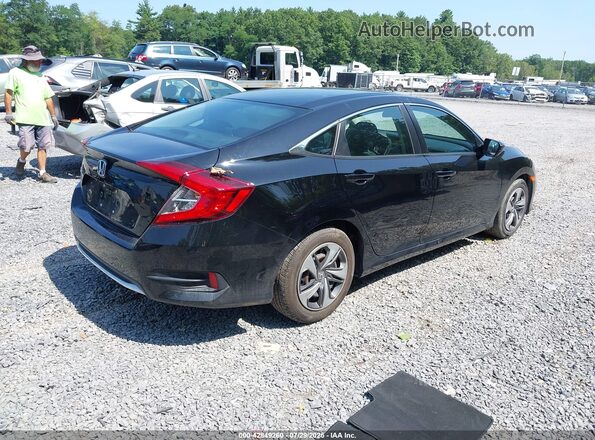 2HGFC2F68MH548470 2021 HONDA CIVIC Black Հետևի աջ