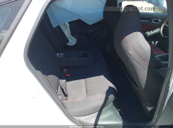 2HGFE1E5XPH473126 2023 HONDA CIVIC White Rear seats view
