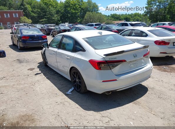2HGFE1E5XPH473126 2023 HONDA CIVIC White Rear left