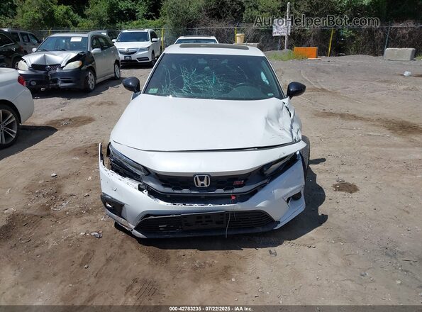 2HGFE1E5XPH473126 2023 HONDA CIVIC White Dashboard view