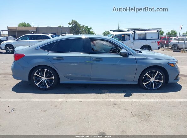 2HGFE1F97RH302483 2024 HONDA CIVIC Blue Rear interior view