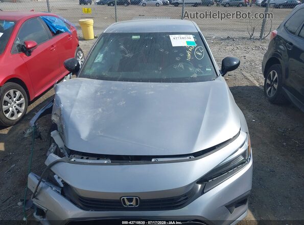 2HGFE2F59PH554025 2023 HONDA CIVIC Silver Widok deski rozdzielczej