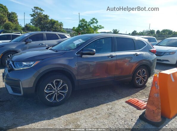 2HKRW2H82MH645270 2021 HONDA CR-V Gray 360 interior view