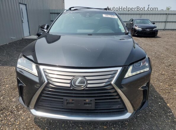 2T2BZMCA4HC127602 2017 LEXUS RX Черный Вид спереди
