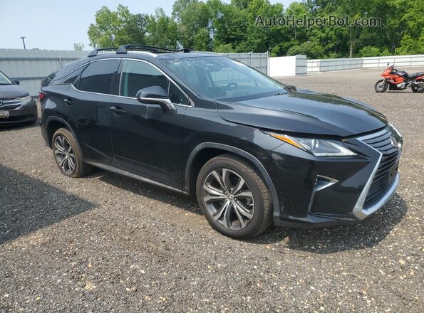 2T2BZMCA4HC127602 2017 LEXUS RX Черный Передняя правая четверть