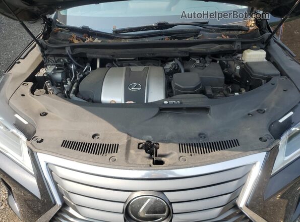 2T2BZMCA4HC127602 2017 LEXUS RX Черный Вид подкапотного пространства