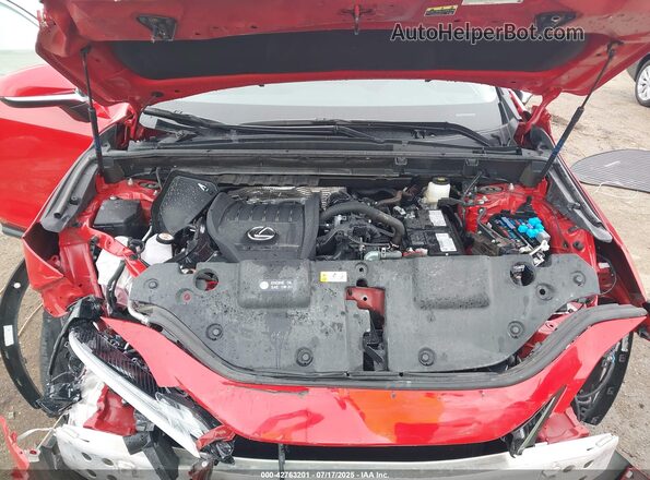 2T2GGCEZ9SC071544 2025 LEXUS NX 350 Red Widok z tyłu