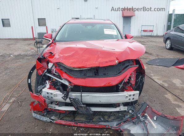 2T2GGCEZ9SC071544 2025 LEXUS NX 350 Red Widok wnętrza z tyłu