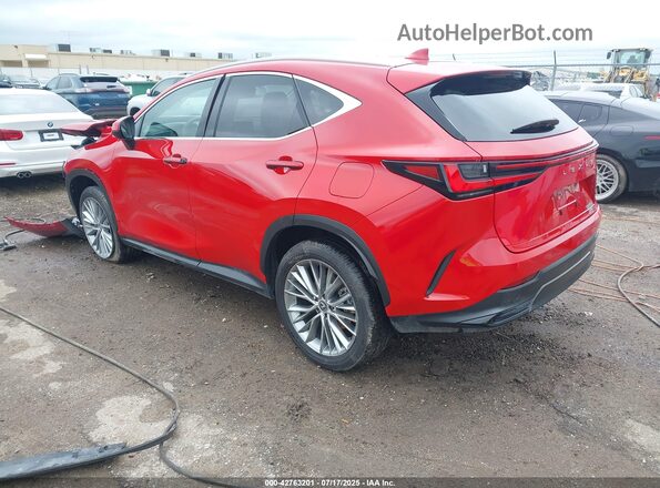 2T2GGCEZ9SC071544 2025 LEXUS NX 350 Red Tył lewy