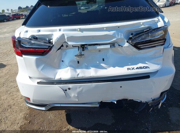 2T2HGMDA1NC085318 2022 LEXUS RX 450H Белый Вид спереди