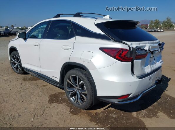 2T2HGMDA1NC085318 2022 LEXUS RX 450H Белый Задняя левая четверть