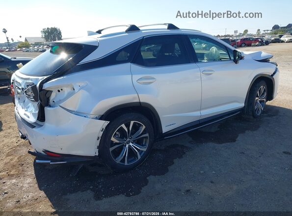 2T2HGMDA1NC085318 2022 LEXUS RX 450H Белый Задняя правая четверть