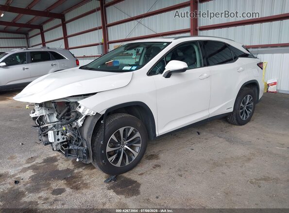 2T2HGMDA2NC089216 2022 LEXUS RX 450H Белый Передняя левая четверть