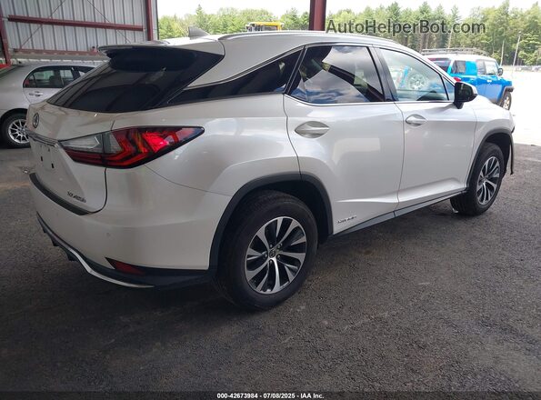 2T2HGMDA2NC089216 2022 LEXUS RX 450H Белый Задняя правая четверть
