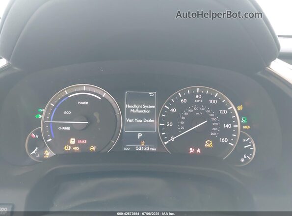 2T2HGMDA2NC089216 2022 LEXUS RX 450H Белый Вид задних сидений