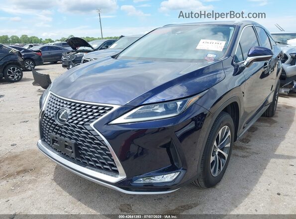 2T2HZMAA3NC237890 2022 LEXUS RX 350 Dark Blue 