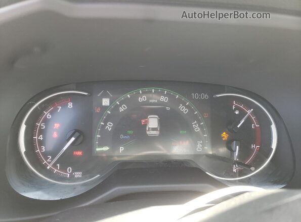 2T3C1RFV9RW341875 2024 TOYOTA LE White Widok zestawu wskaźników