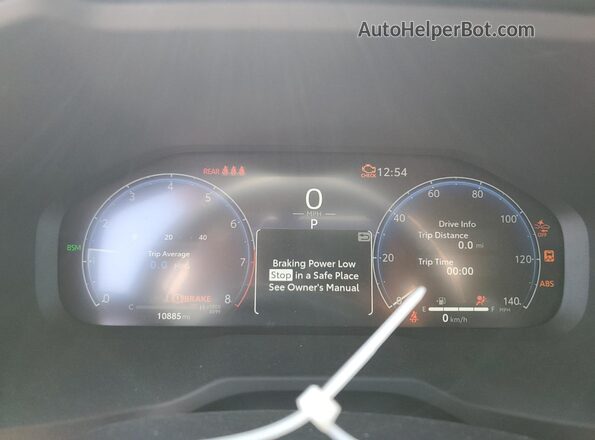 2T3N1RFV4RW495483 2024 TOYOTA LIMITED Red ხელსაწყოთა პანელის ხედი