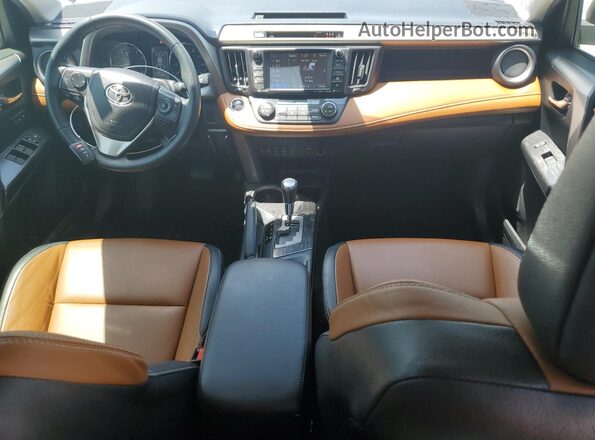 2T3YFREV2HW314282 2017 TOYOTA LIMITED Gray Vista del salpicadero