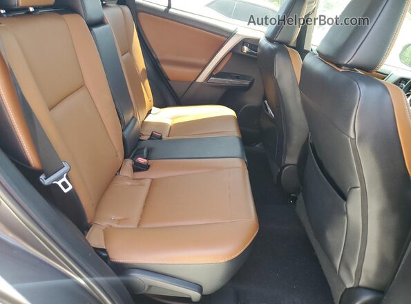 2T3YFREV2HW314282 2017 TOYOTA LIMITED Gray Vista interior trasera