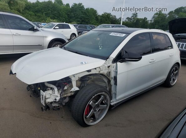 3VW547AU0HM047068 2017 VOLKSWAGEN GTI White 