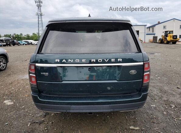 SALGS2SE9LA588534 2020 LAND ROVER RANGE ROVER Зеленый Вид салона спереди