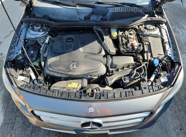 WDCTG4EB7GJ231471 2016 MERCEDES-BENZ GLA-CLASS Gray ძრავის განყოფილების ხედი
