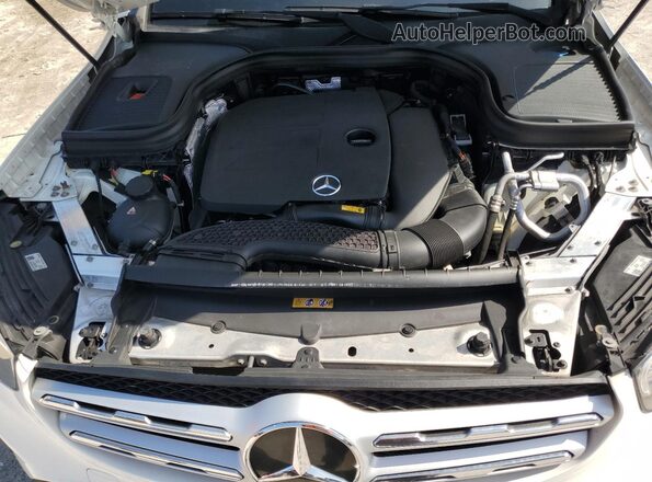 W1N0G8DBXNV400530 2022 MERCEDES-BENZ GLC-CLASS White VIN კოდის სტიკერის ხედი