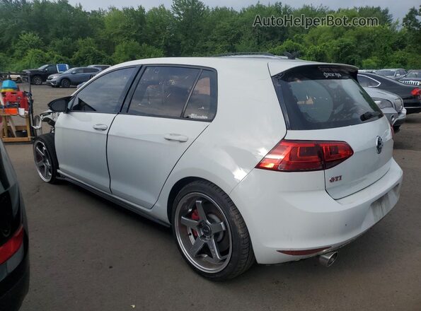 3VW547AU0HM047068 2017 VOLKSWAGEN GTI White 