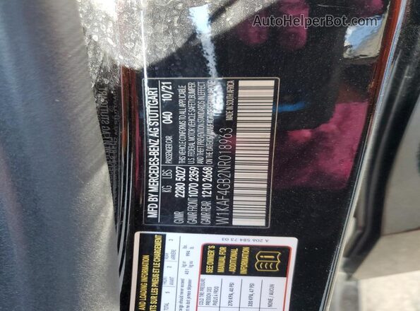 W1KAF4GB2NR018963 2022 MERCEDES-BENZ C-CLASS Black 